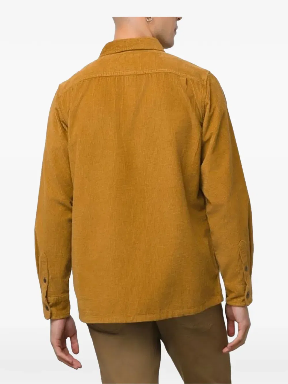 Waffle corduroy shirt