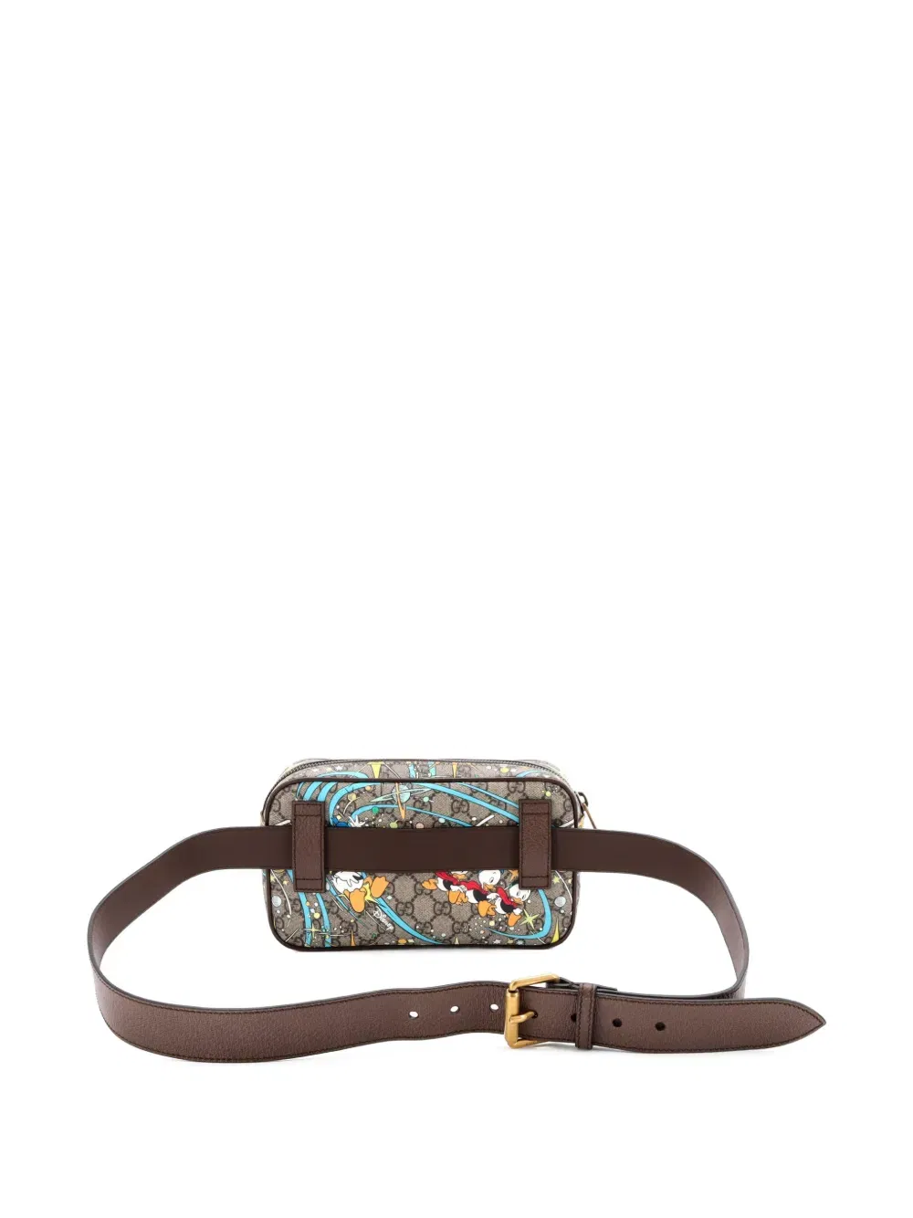 Disney Donald Duck Printed GG Coated Canvas belt bag