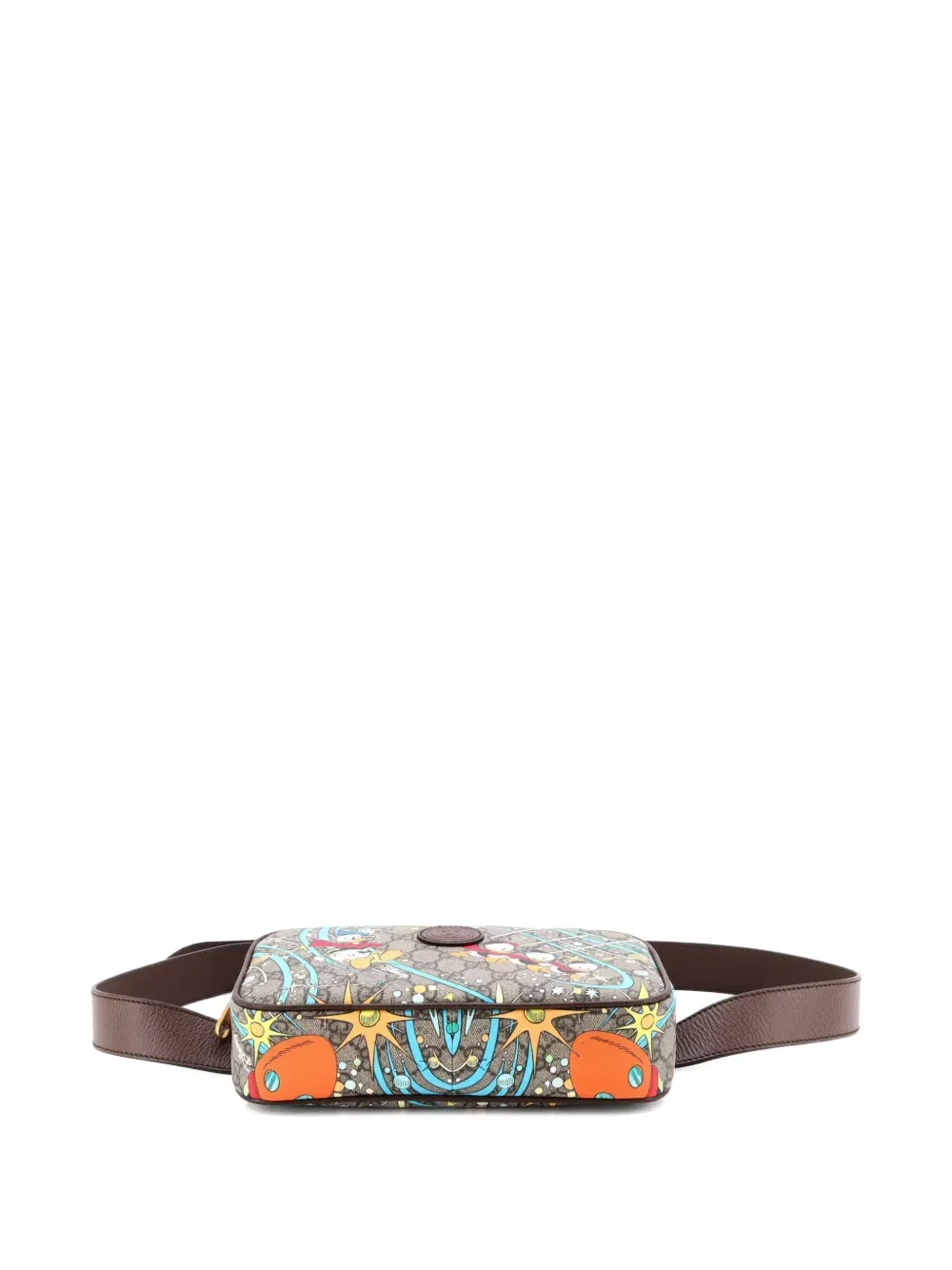 Disney Donald Duck Printed GG Coated Canvas belt bag