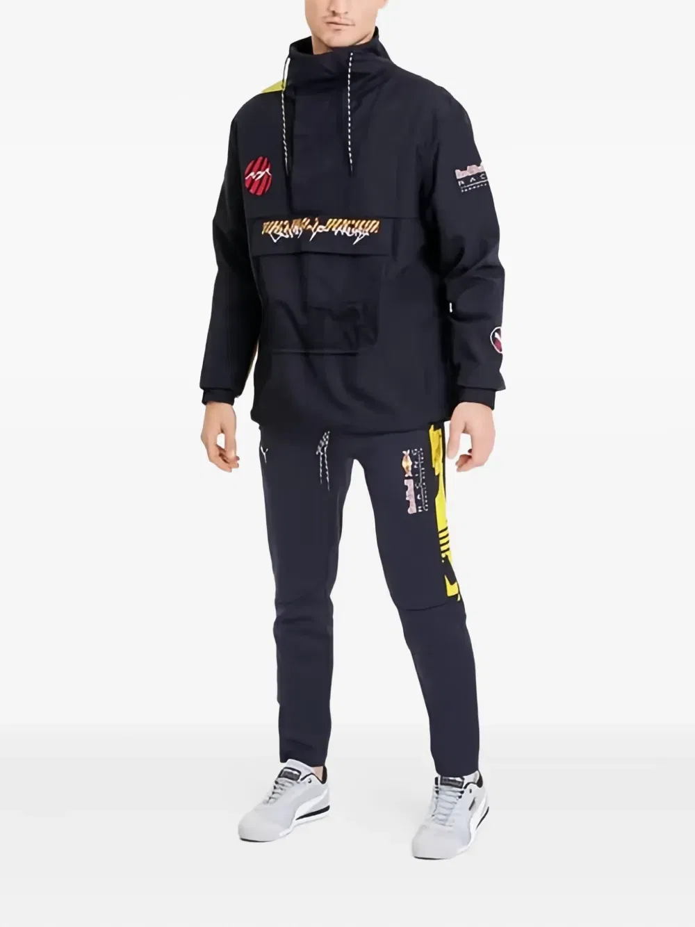 x New York Red Bull Racing Street Navy Blue jacket