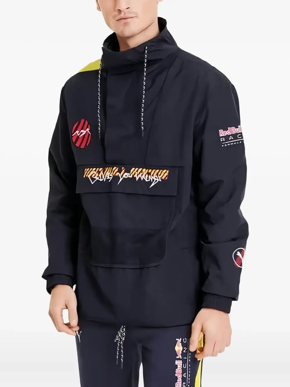 x New York Red Bull Racing Street Navy Blue jacket