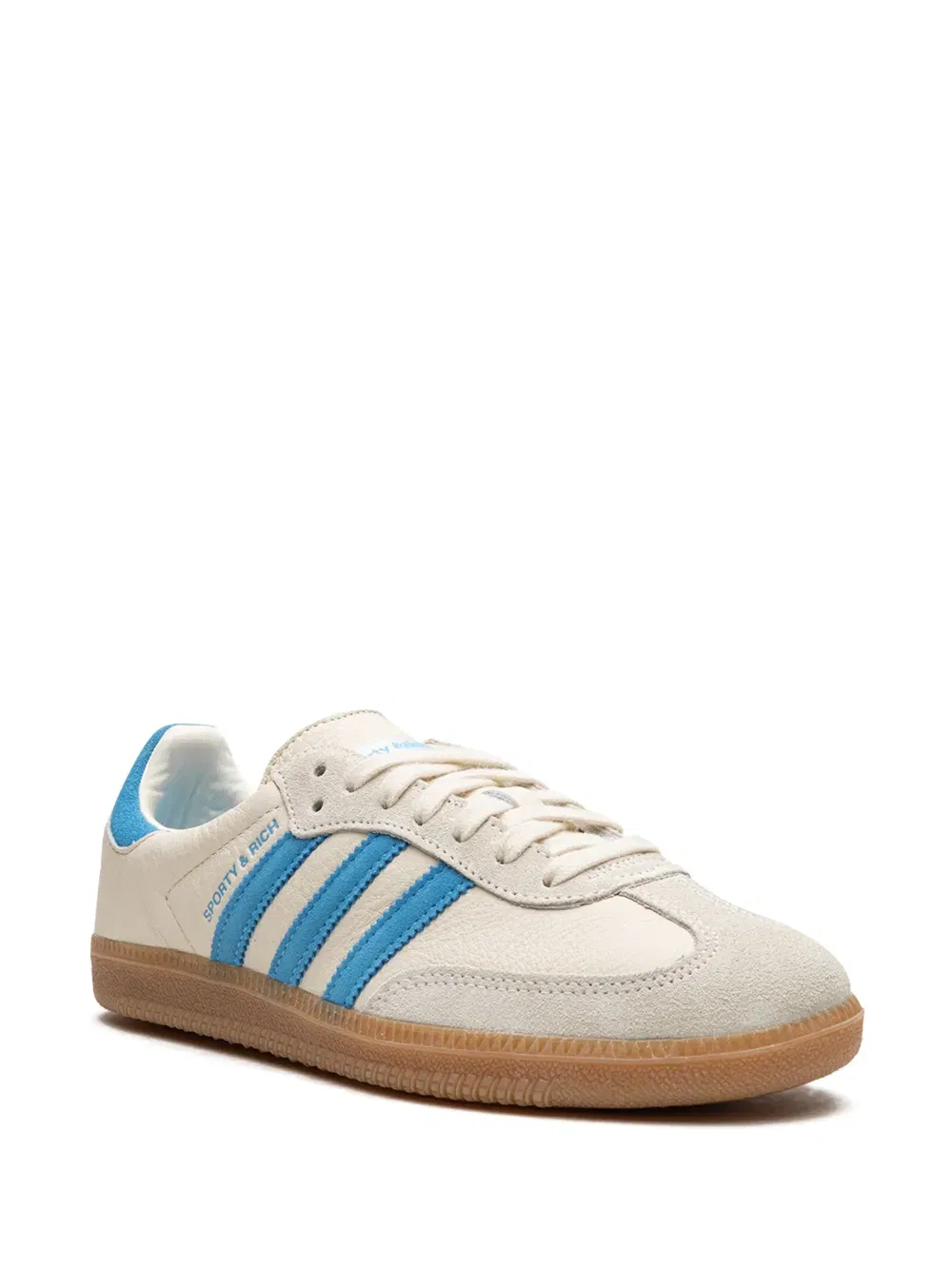 x Sporty and Rich Samba "Cream Blue" sneakers