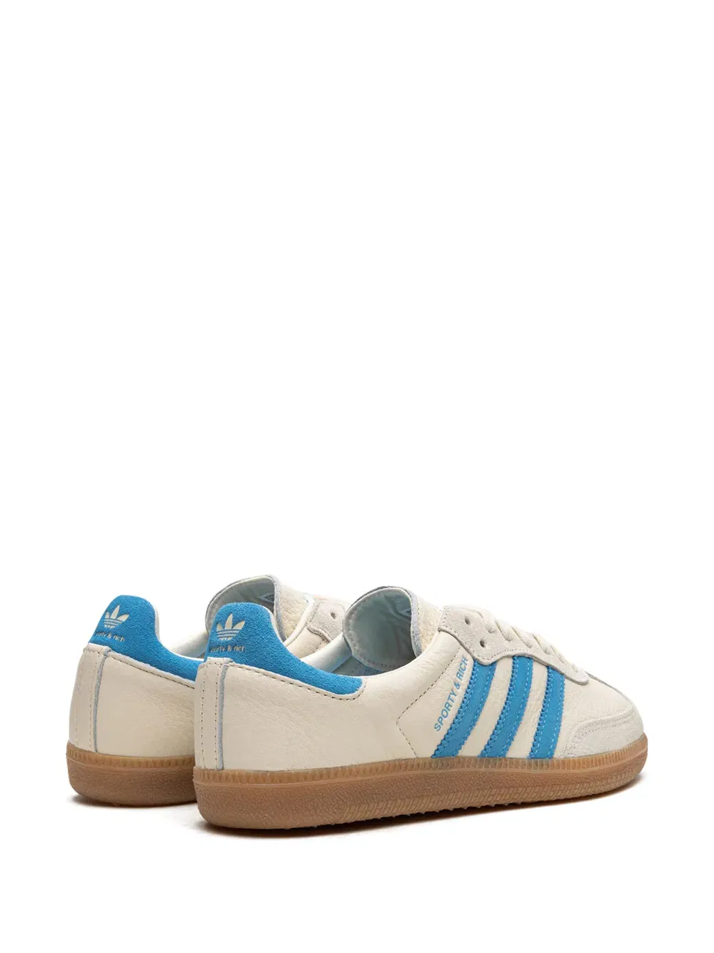 x Sporty and Rich Samba "Cream Blue" sneakers