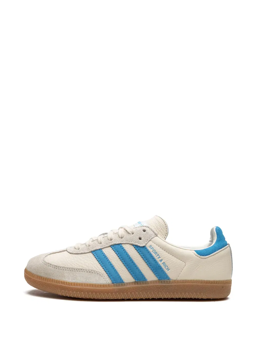 x Sporty and Rich Samba "Cream Blue" sneakers