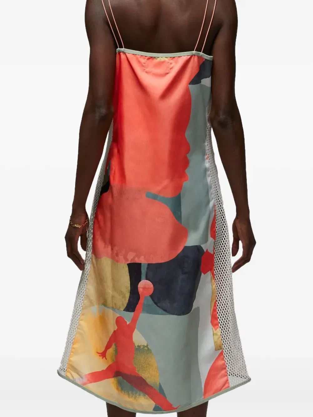 x Bephies Beauty Supply Orange slip dress