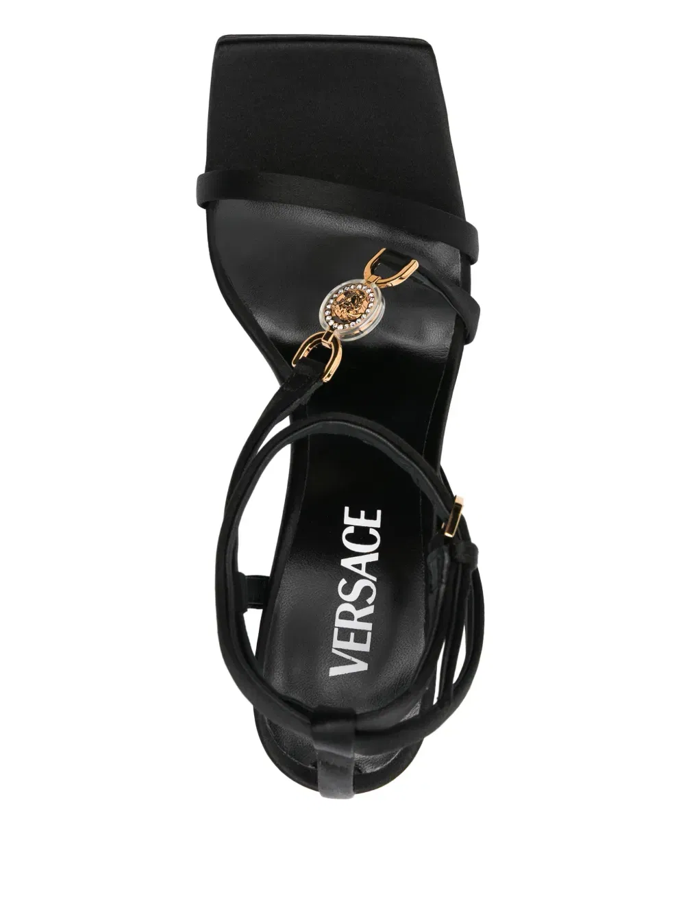 90mm Medusa-plaque sandals