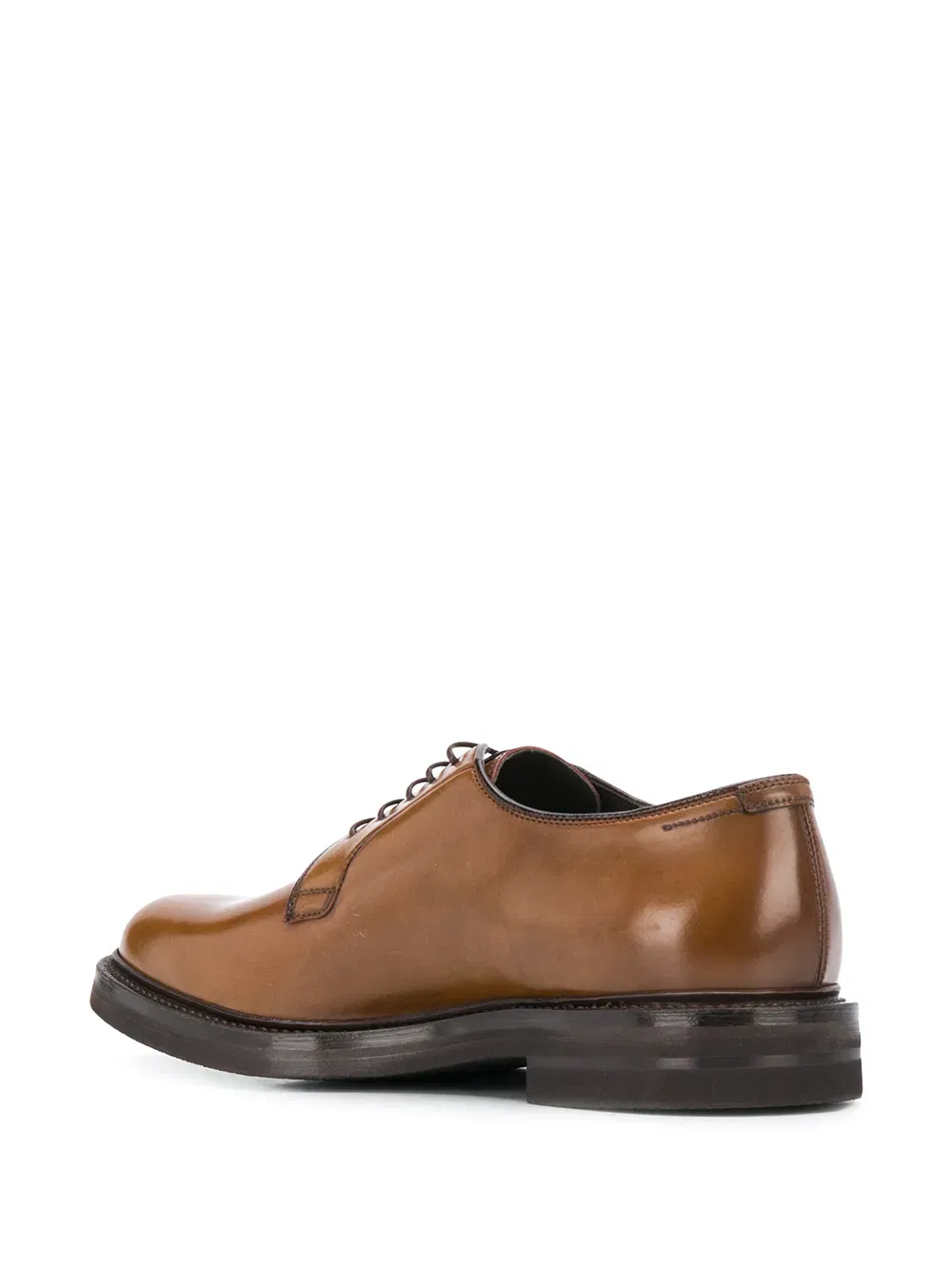 Cordovan derby shoes