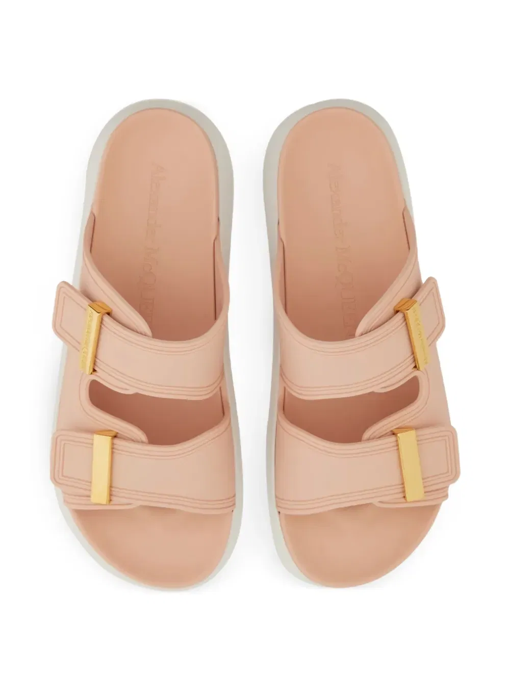 double-buckle slides