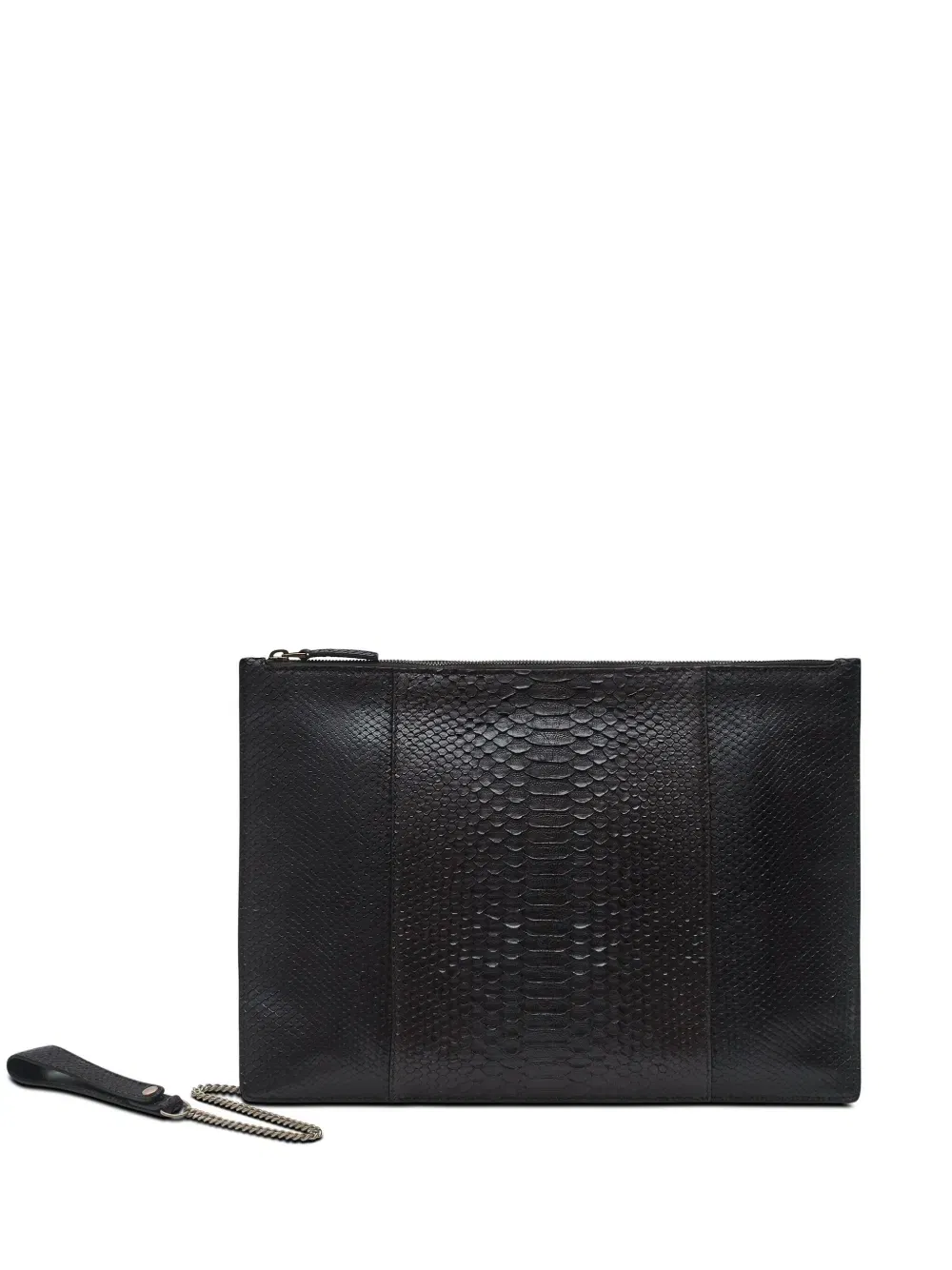 snake-embossed wallet