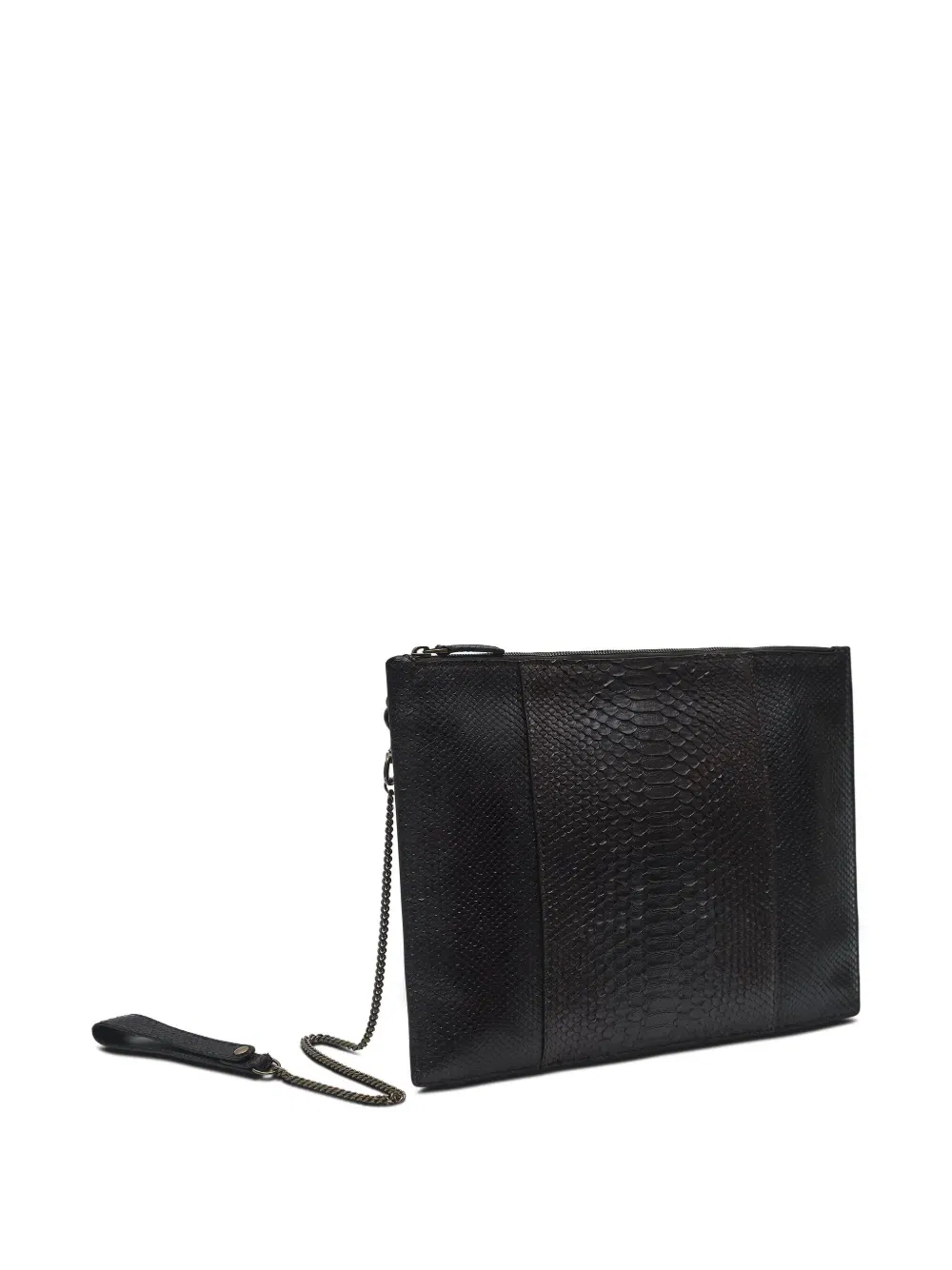 snake-embossed wallet
