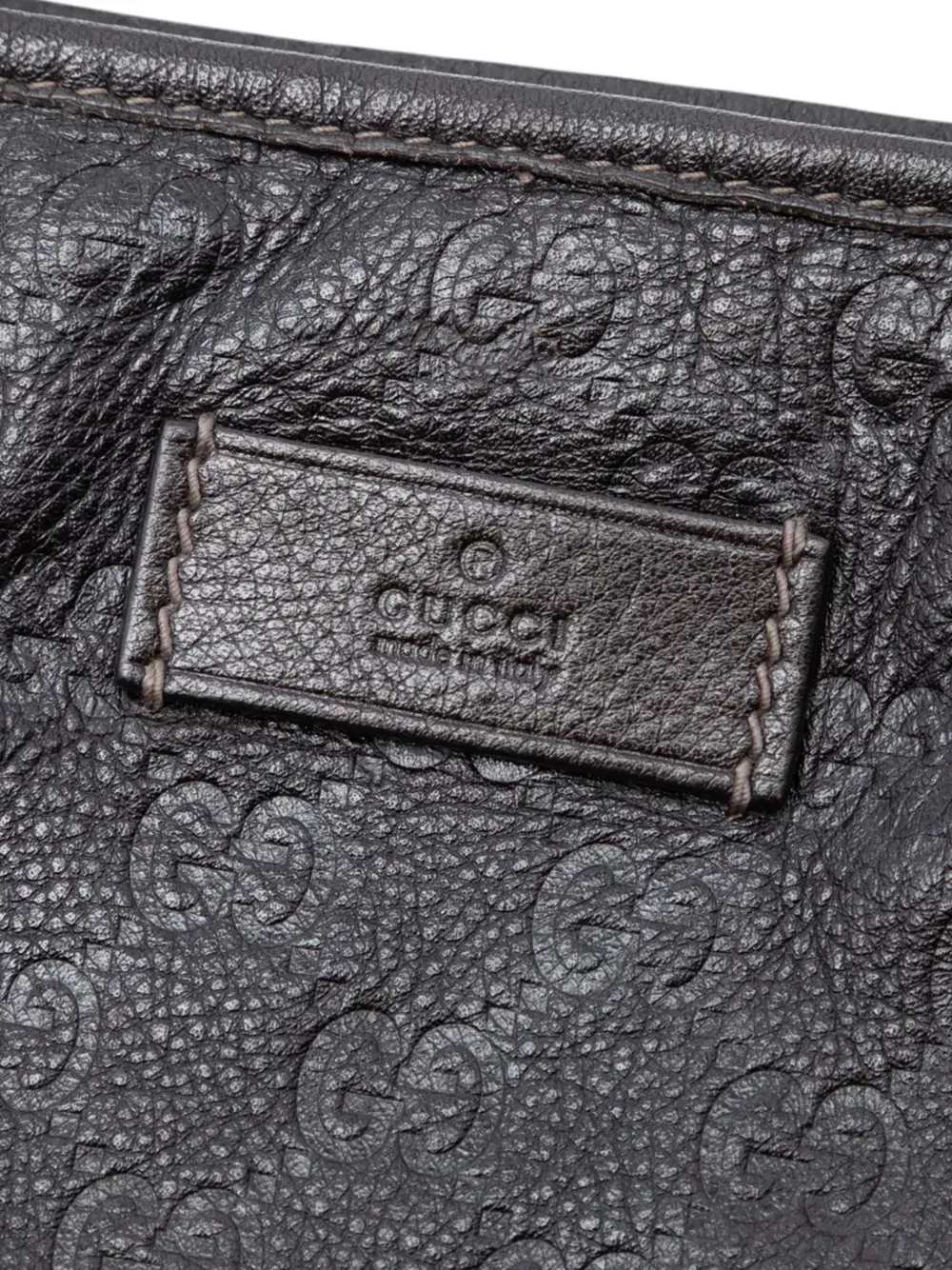 2016-2026 Large Guccissima Weekender Tote travel bag