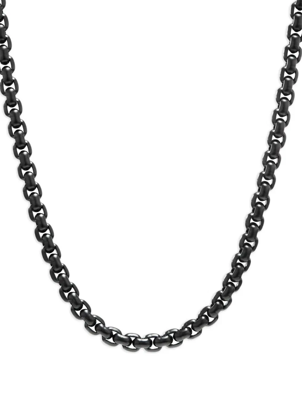 sterling silver Box Chain necklace (7.3mm)