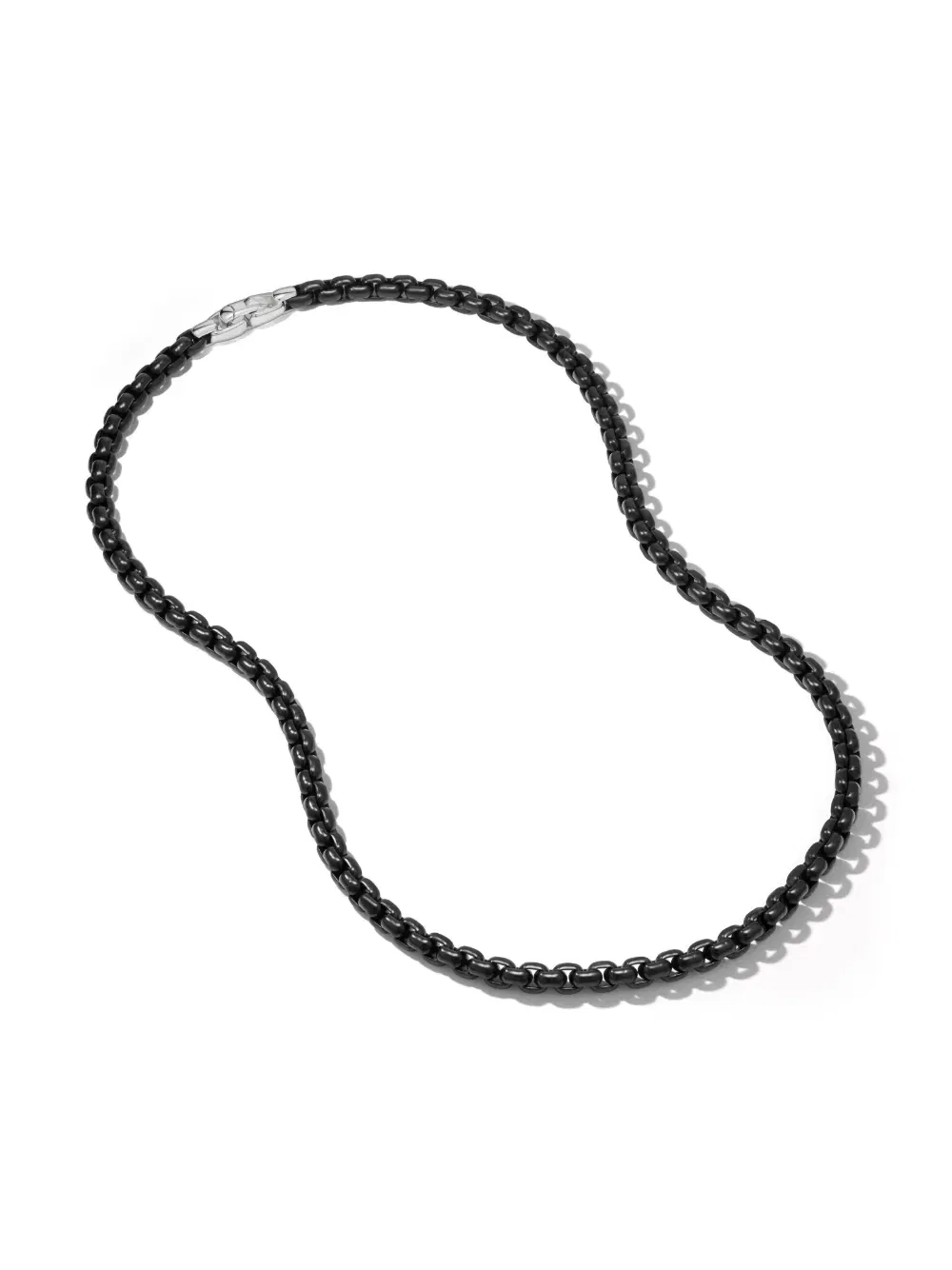 sterling silver Box Chain necklace (7.3mm)