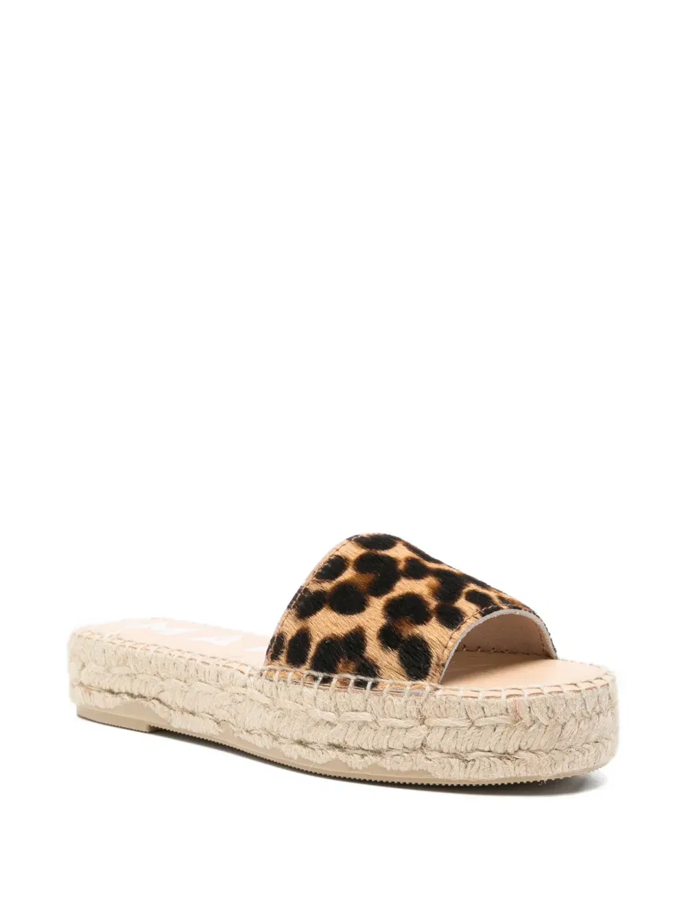 leopard-print espadrilles