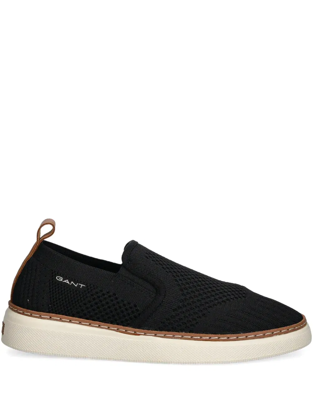 knitted slip-on sneakers
