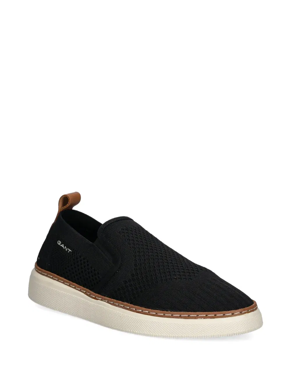 knitted slip-on sneakers