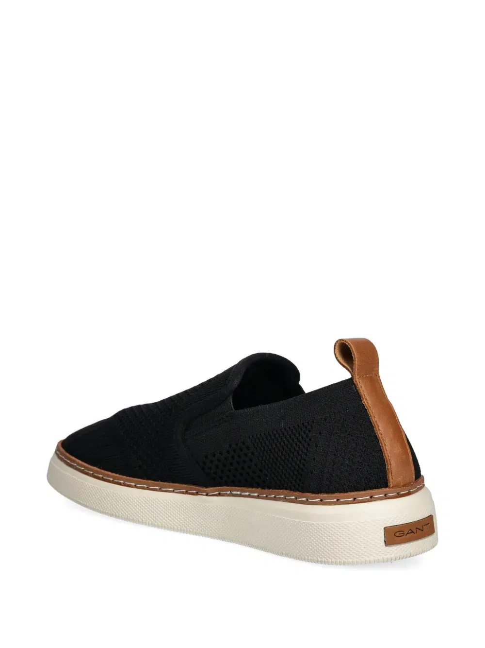 knitted slip-on sneakers