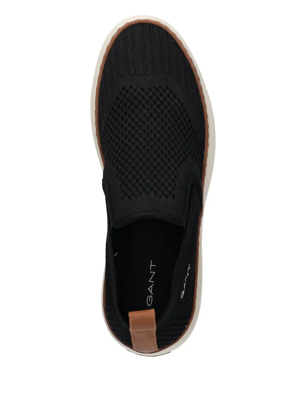 knitted slip-on sneakers