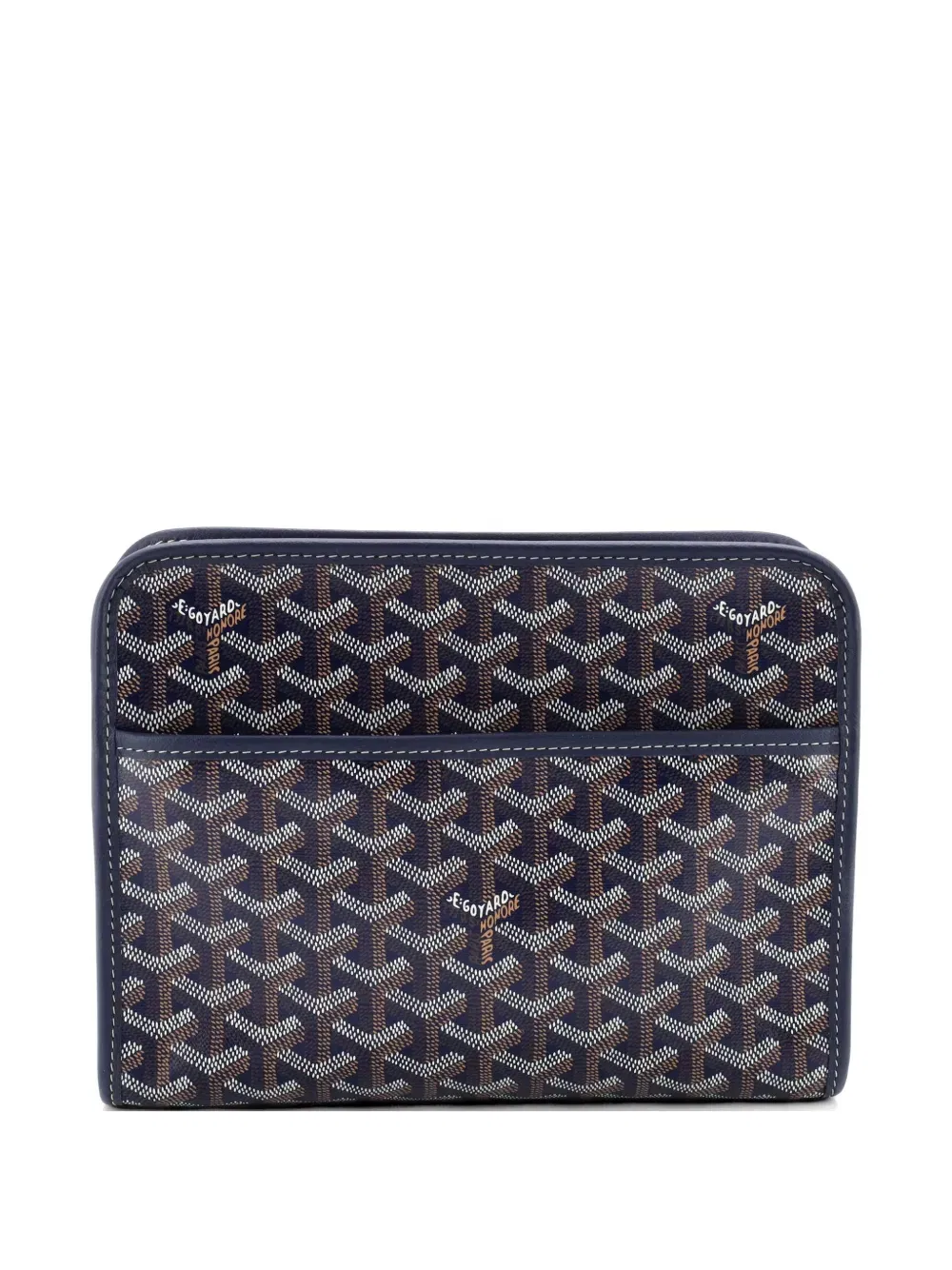 Jouvence Toiletry Pouch Coated Canvas MM clutch bag