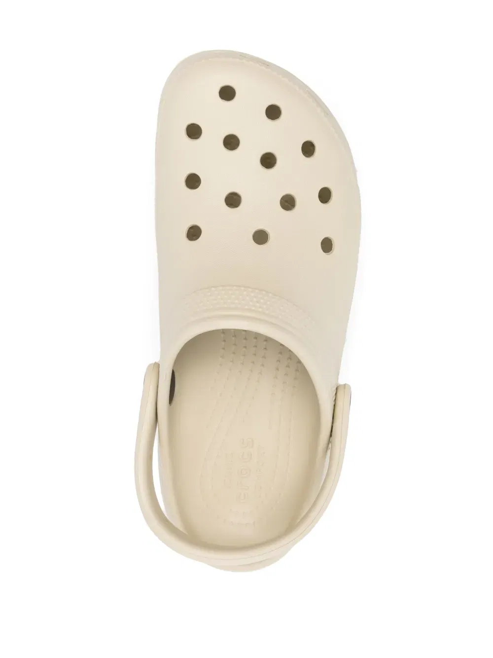 logo-plaque platform clogs