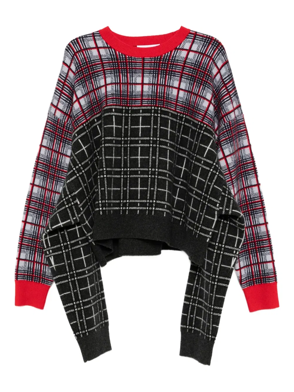 all-over graphic print jumper