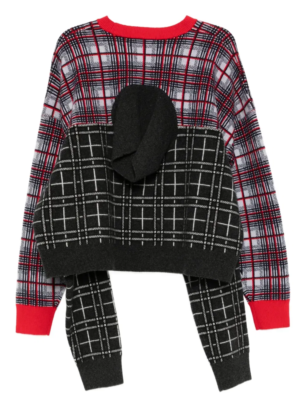 all-over graphic print jumper