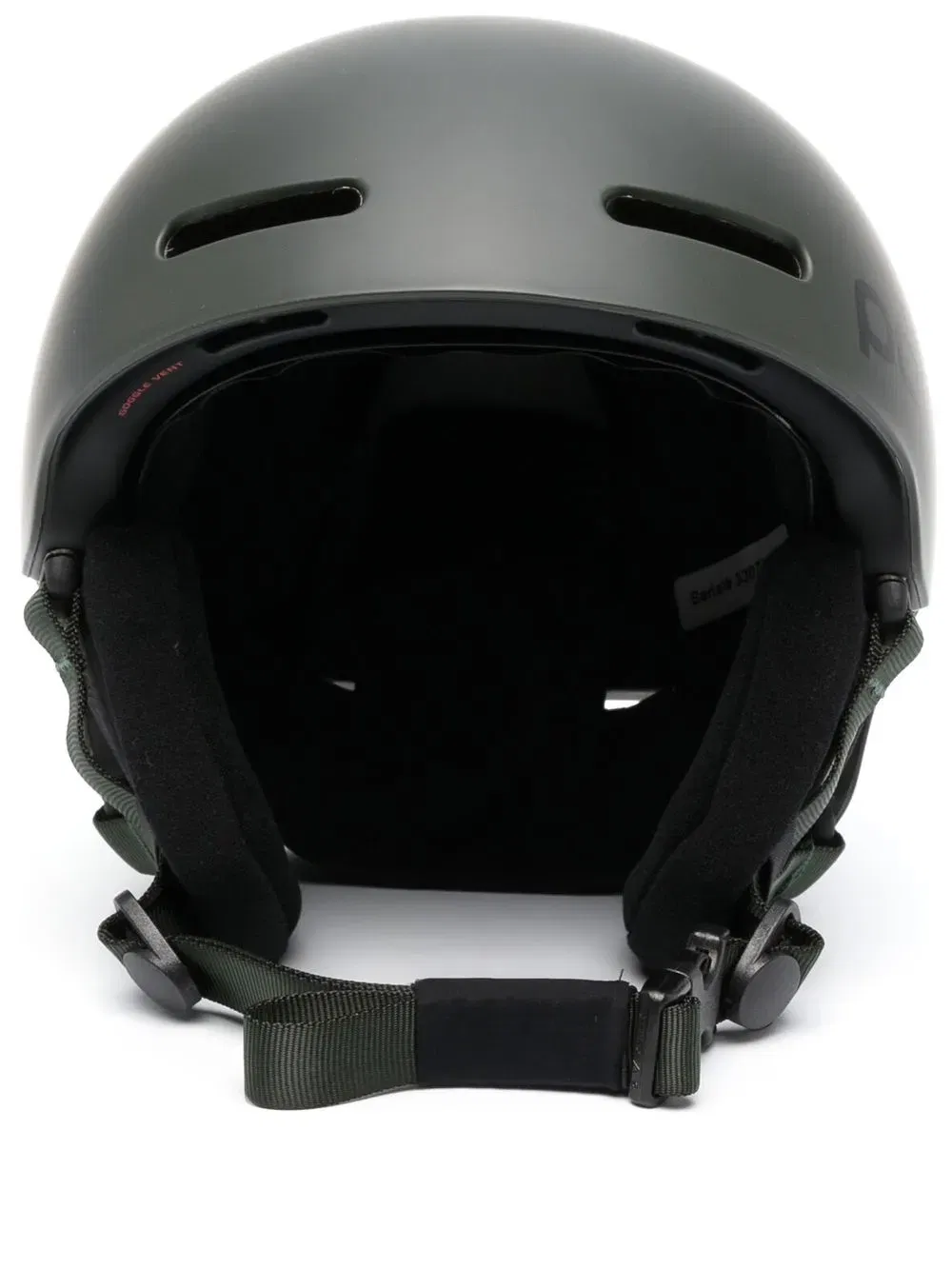 logo-print adjustable helmet
