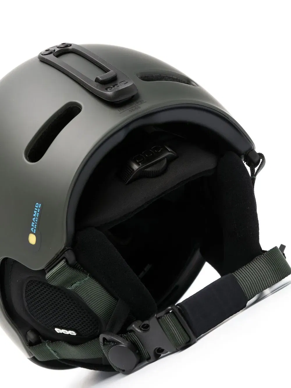 logo-print adjustable helmet