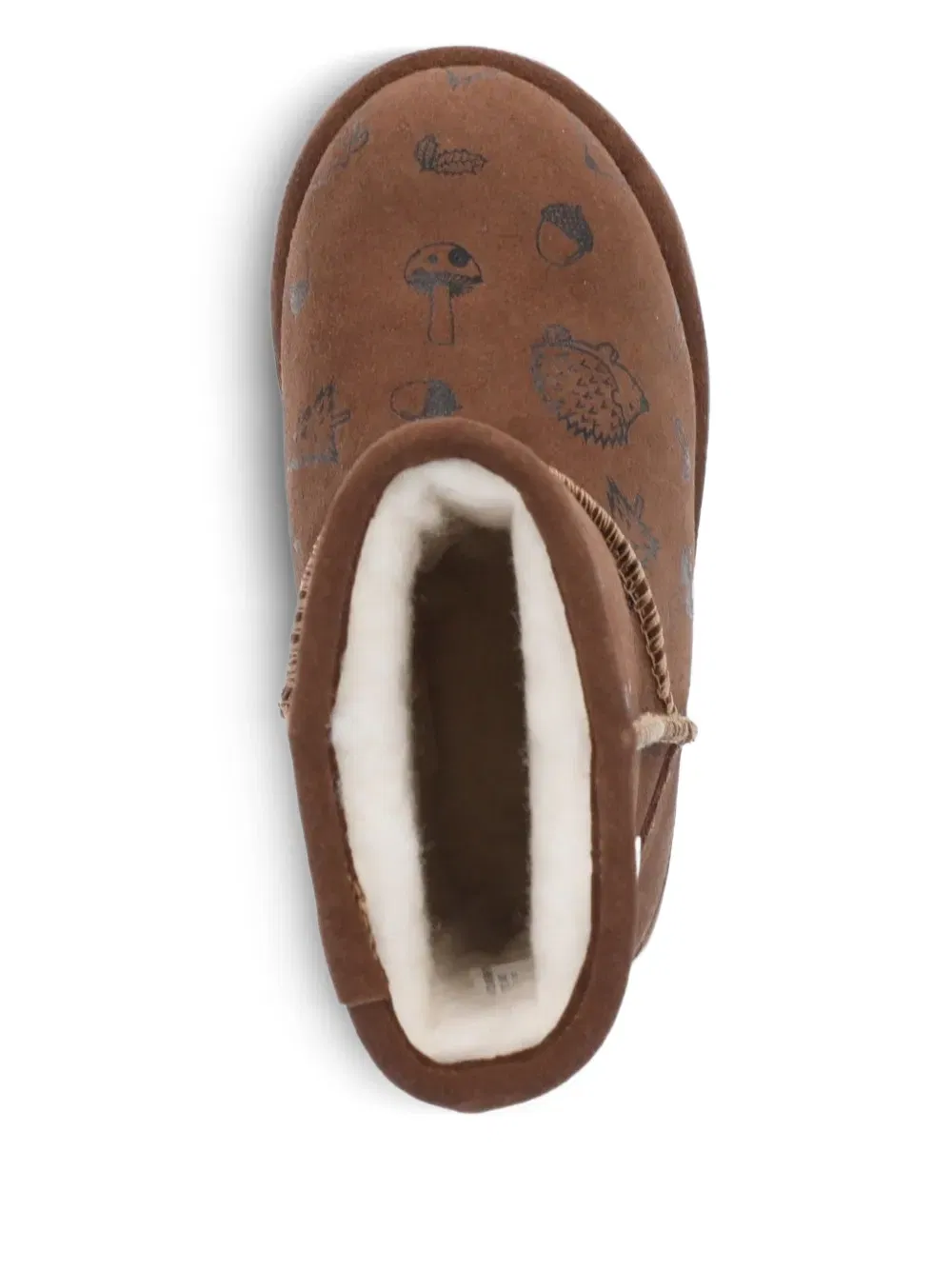 woodland-print boots
