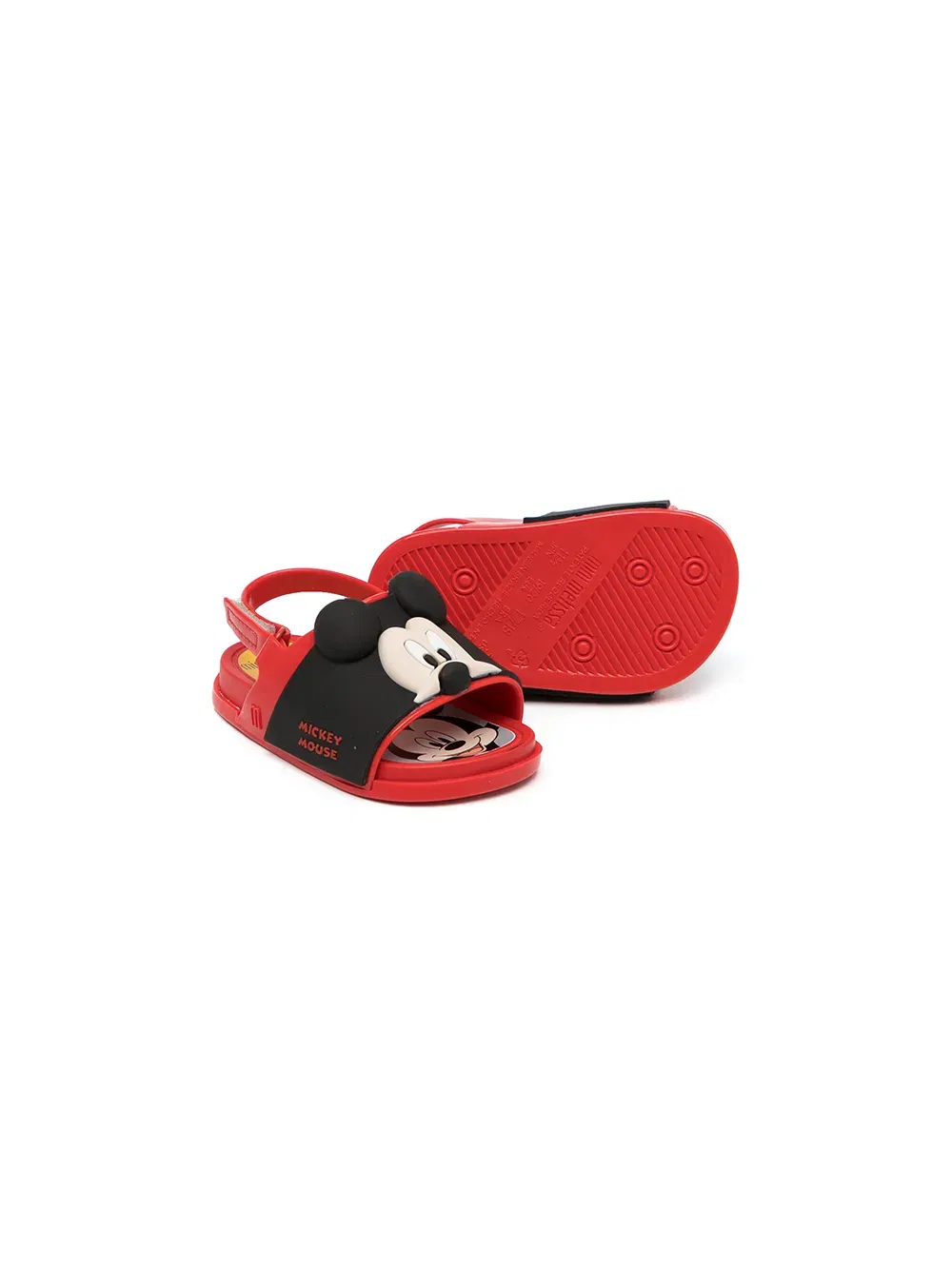 Mickey-embellished sandals