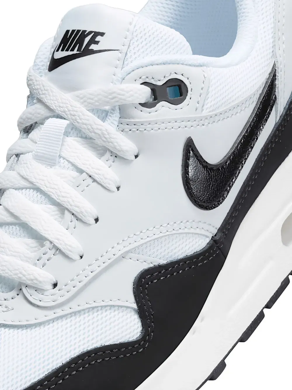 Air Max 1 "White Black" sneakers