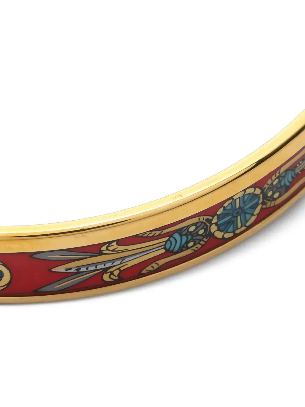 2010s enamel bangle bracelet