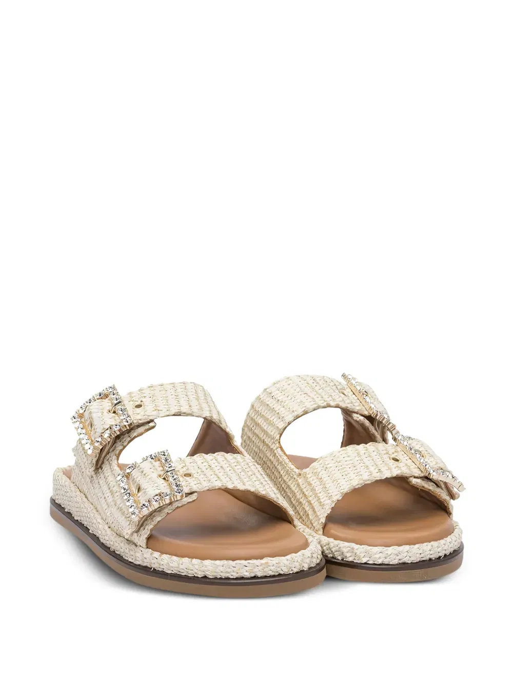 Greta double-buckle sandals