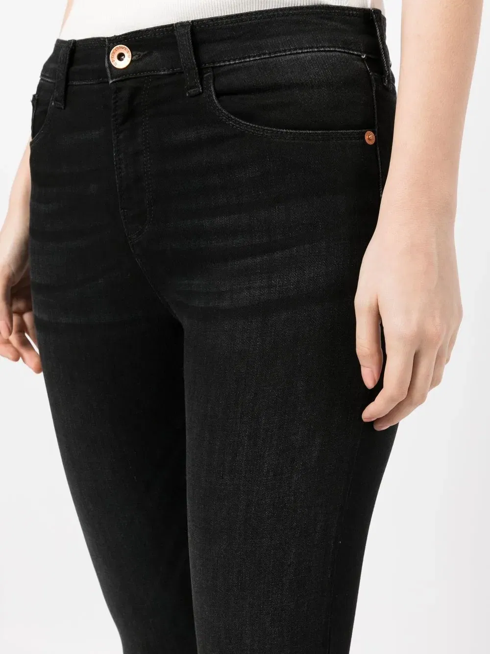 skinny-cut leg jeans