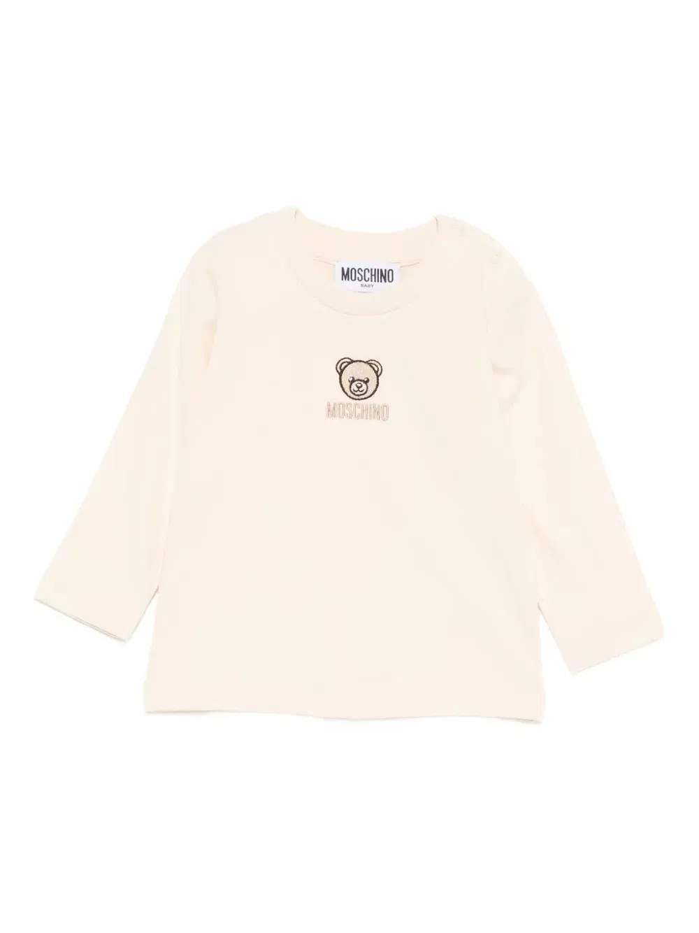teddy-embroidery sweatshirt