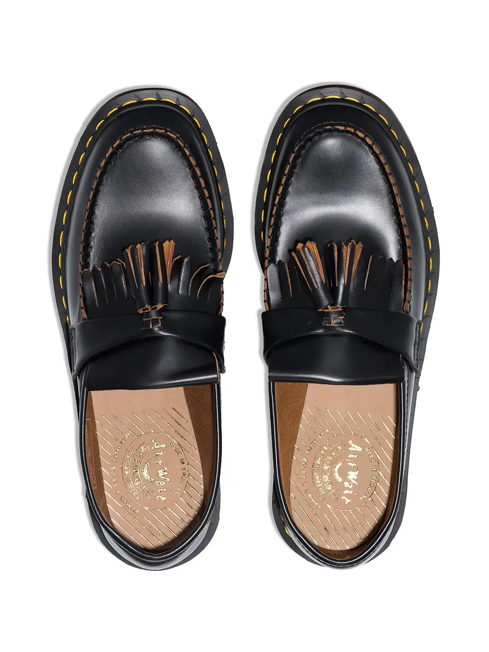 Mie Vintage tassled leather loafers