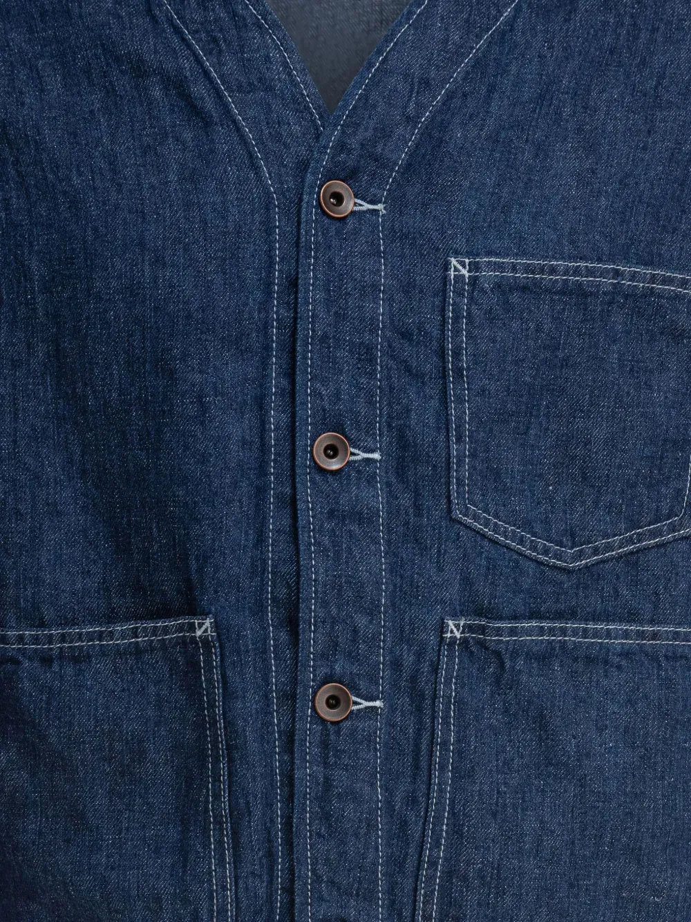 raglan-sleeves denim jacket