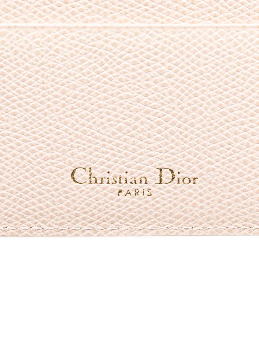 2019 Grained Calfskin Diorama card holder