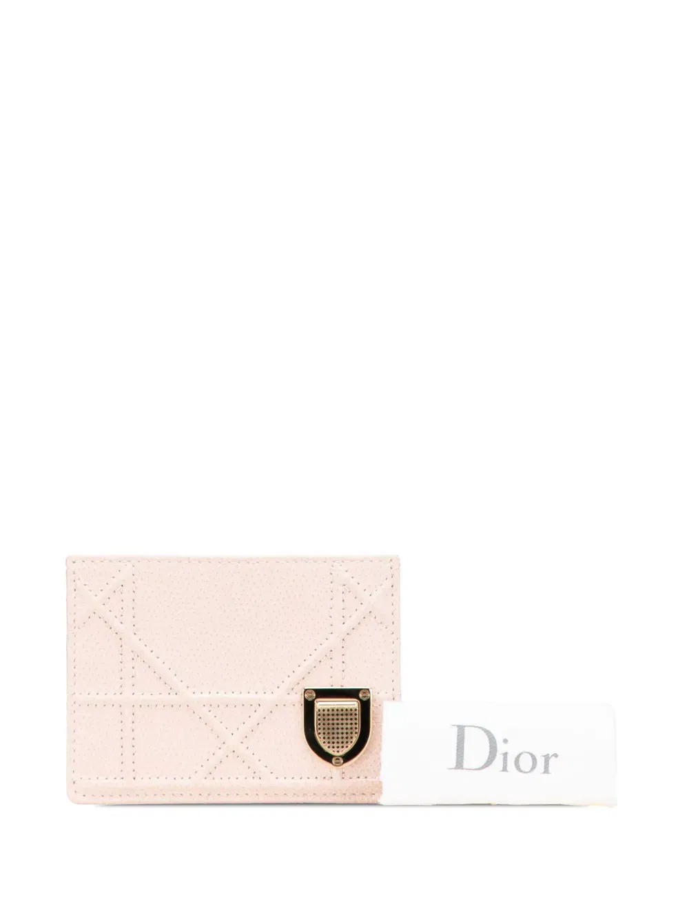 2019 Grained Calfskin Diorama card holder