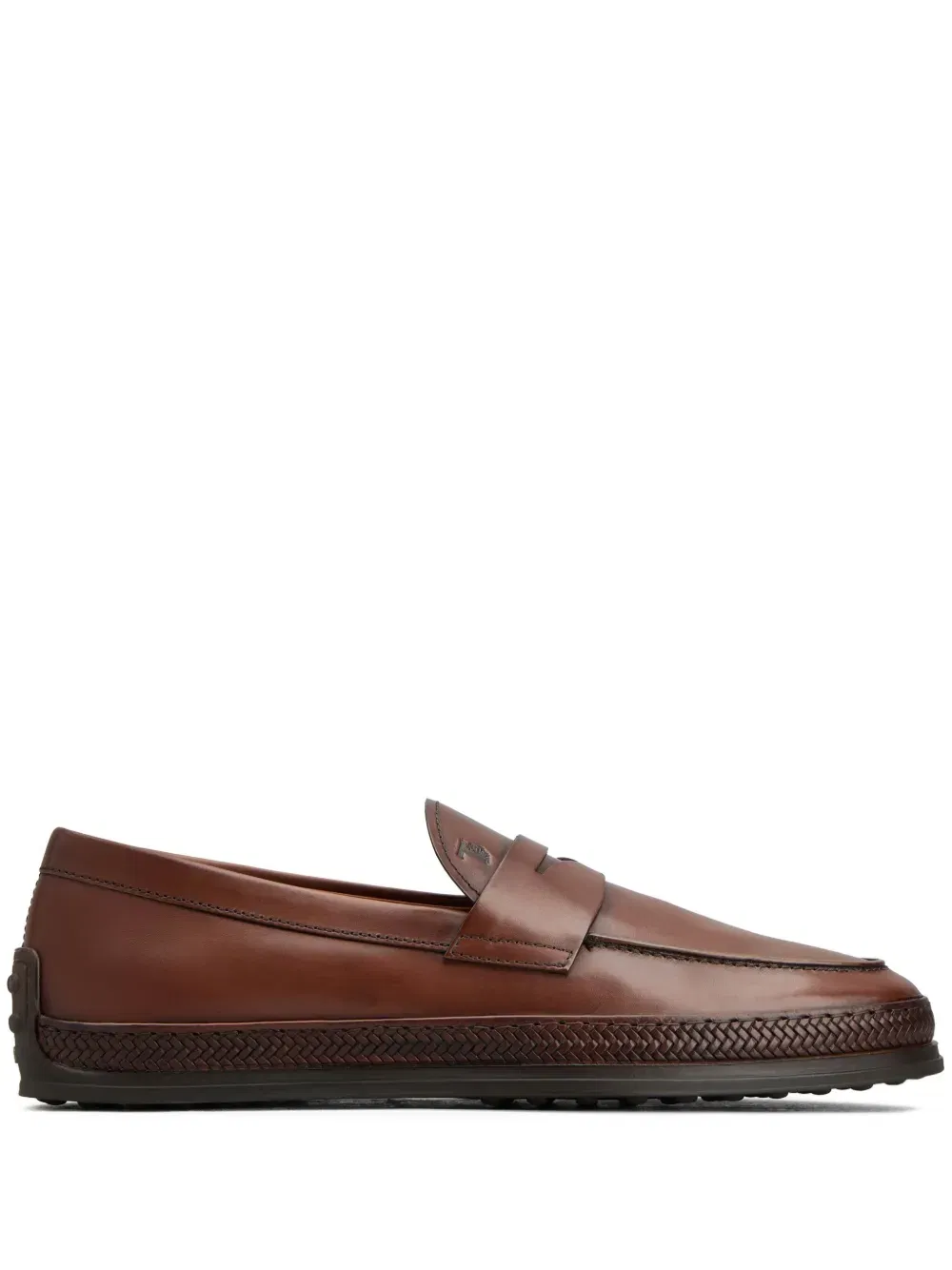 Gomma leather mocassin loafers
