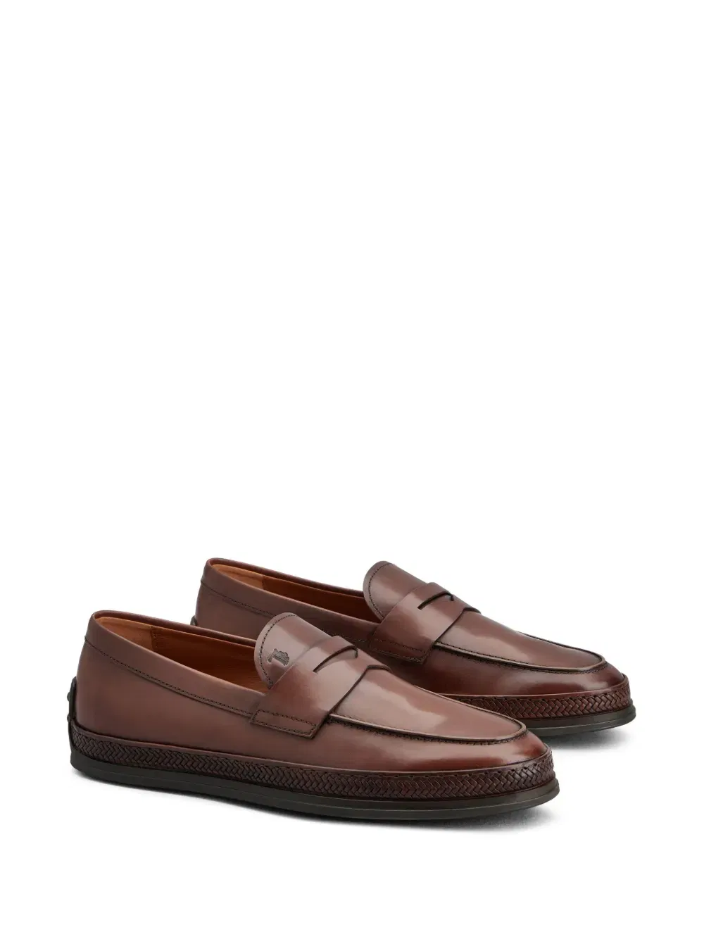 Gomma leather mocassin loafers