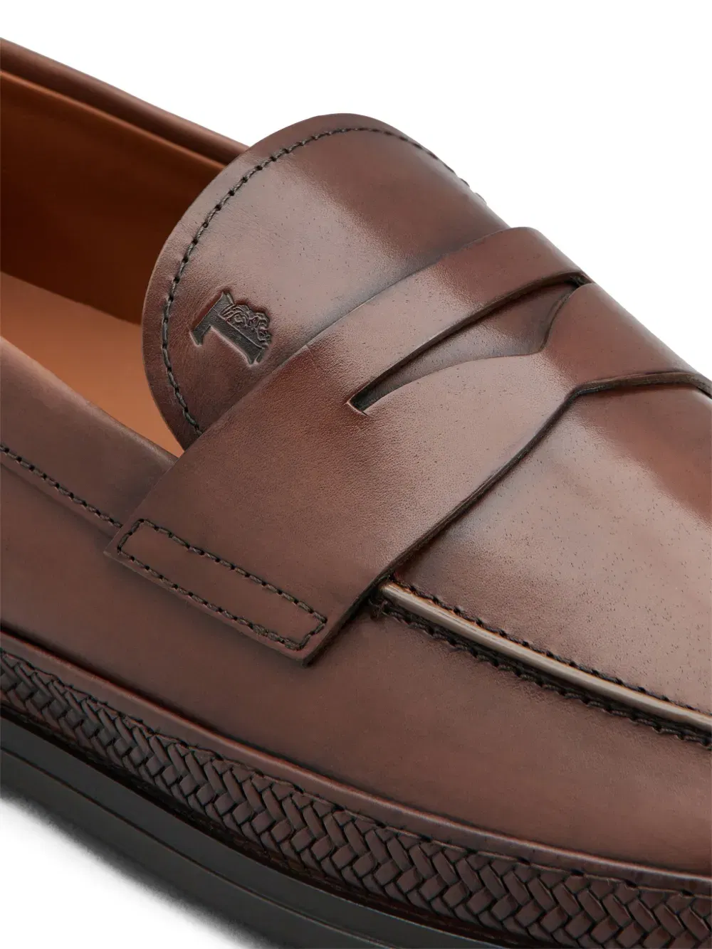 Gomma leather mocassin loafers