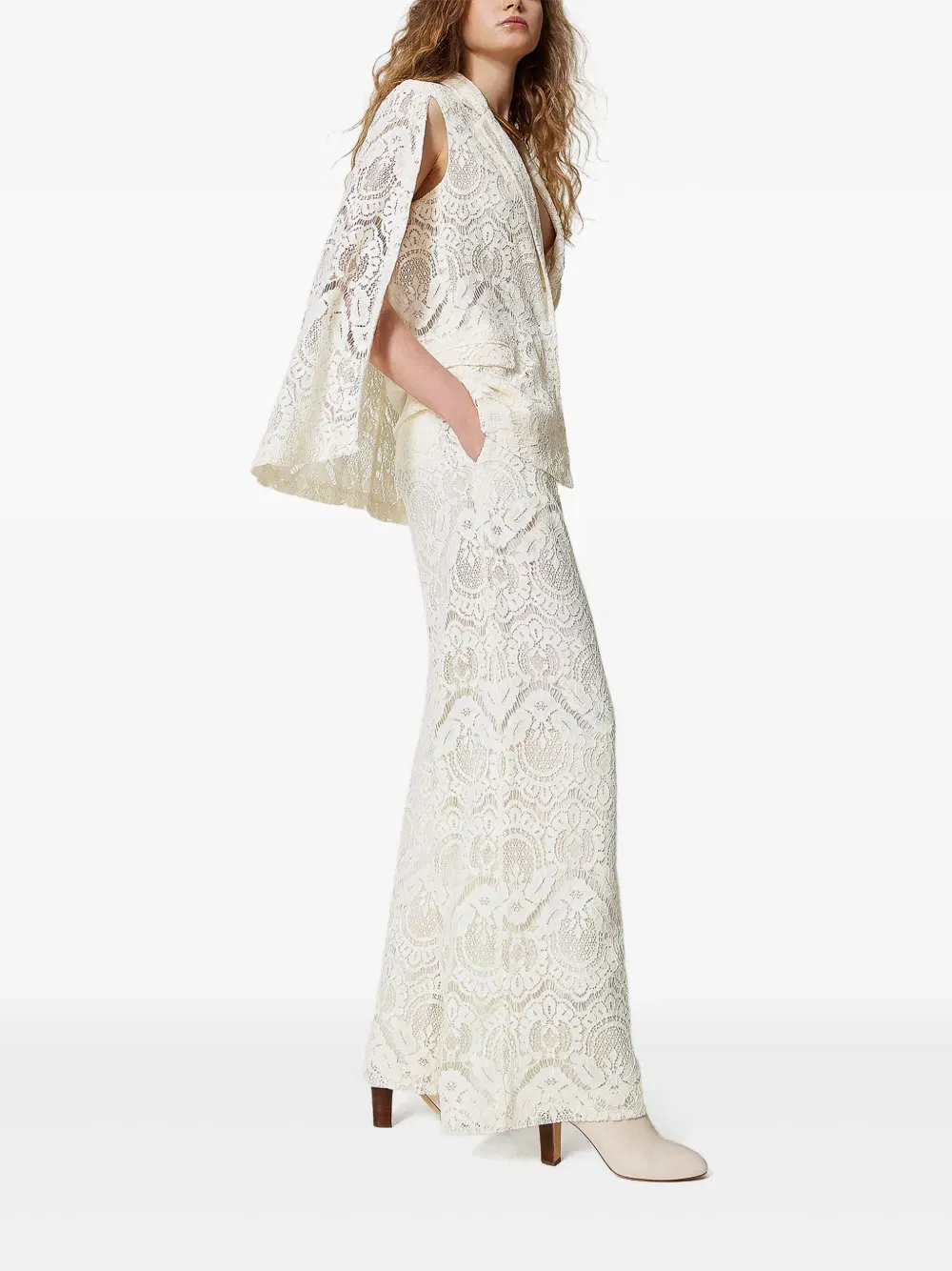 lace blazer