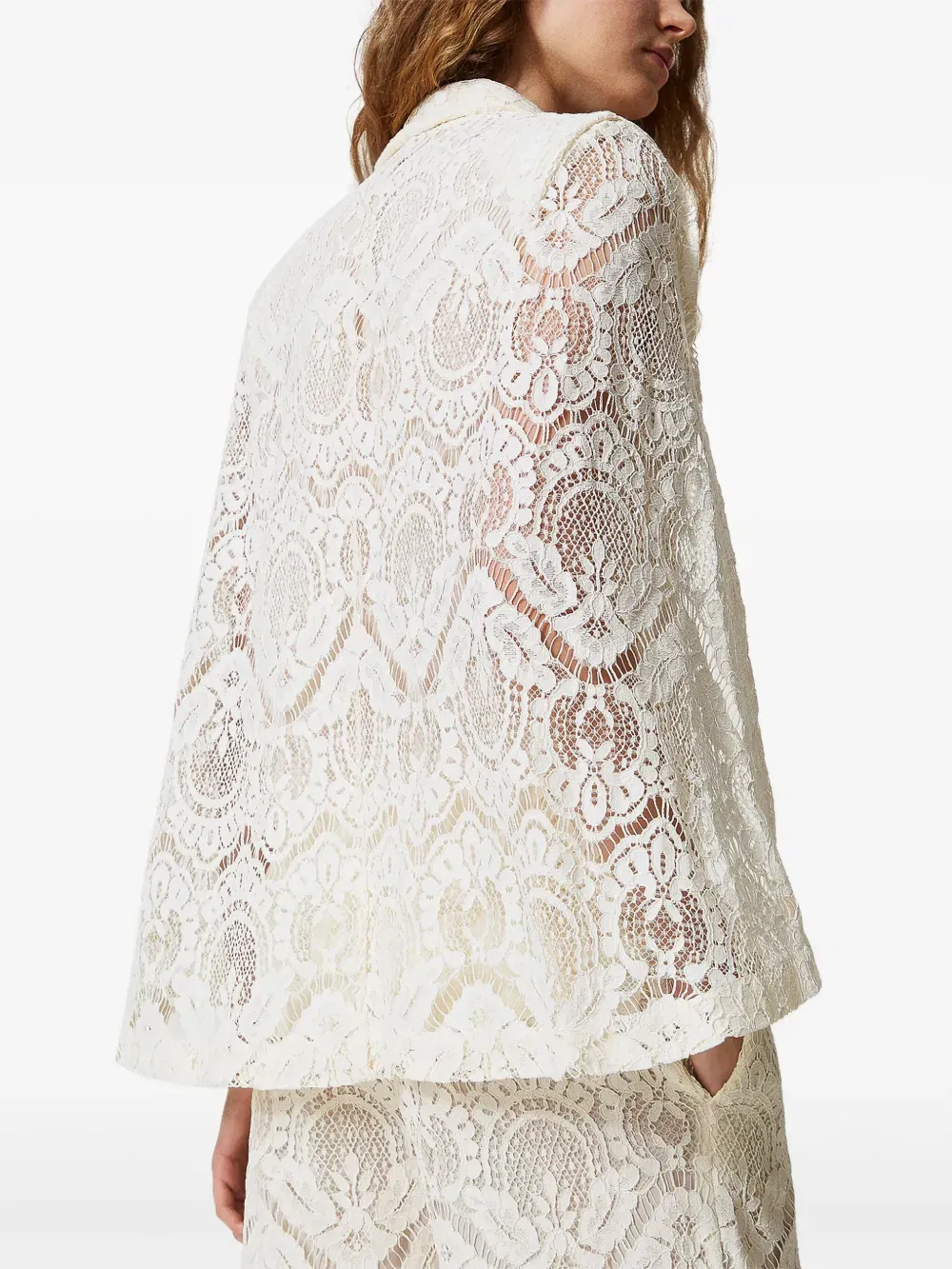 lace blazer