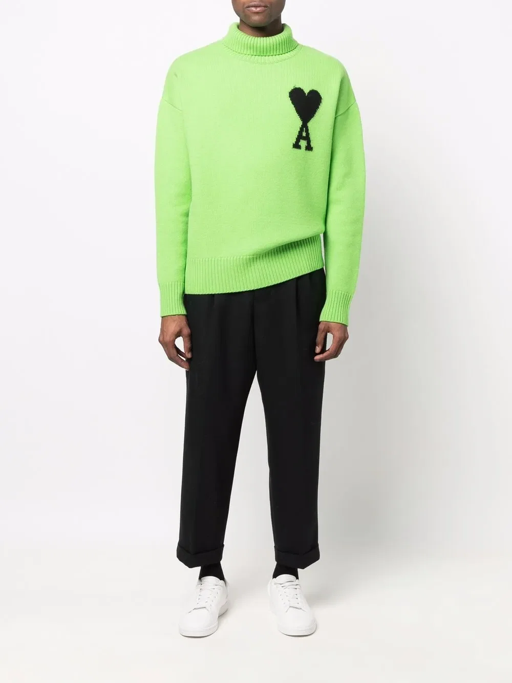 Ami de Coeur roll-neck jumper