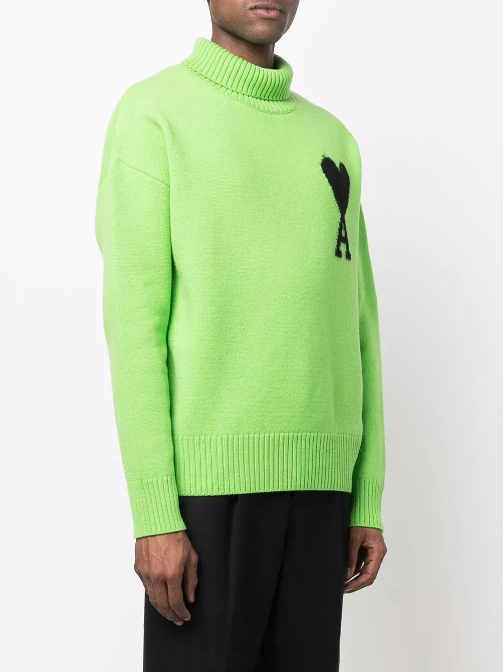 Ami de Coeur roll-neck jumper