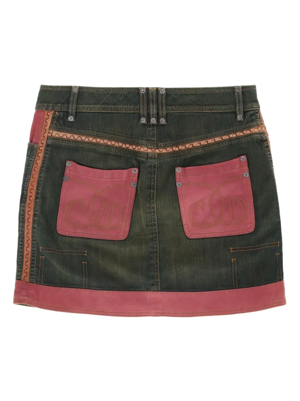 2000s denim skirt
