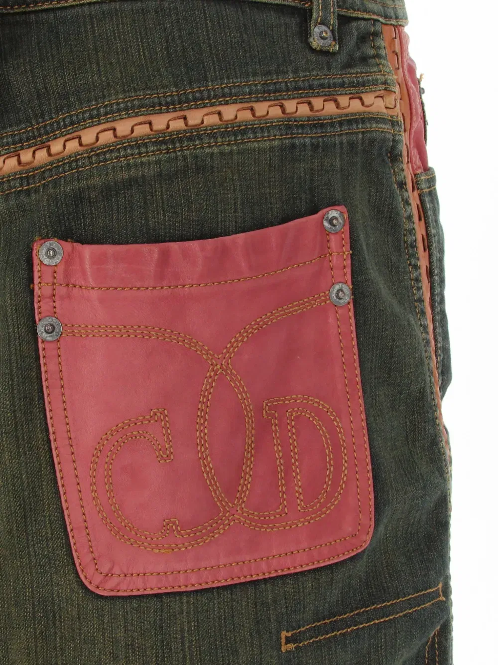 2000s denim skirt