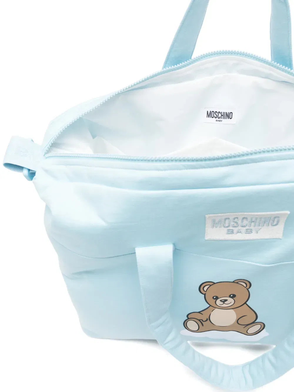 blue changing bag