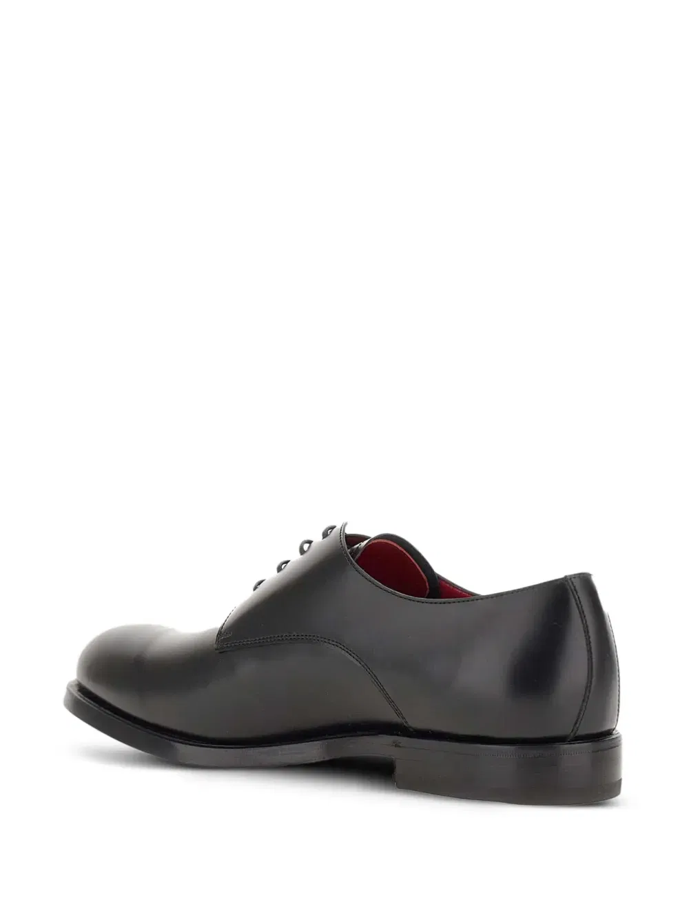 leather lace-up shoes